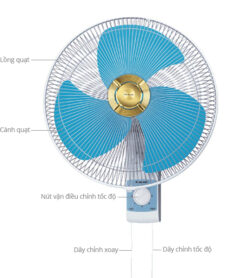 Quạt treo tường Panasonic F-409U 9