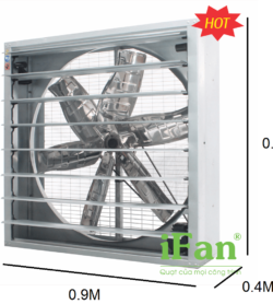 Quạt thông gió gián tiếp IFan 36C 5