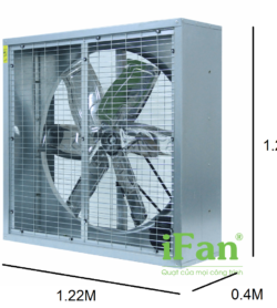 Quạt thông gió gián tiếp IFan 48D 5