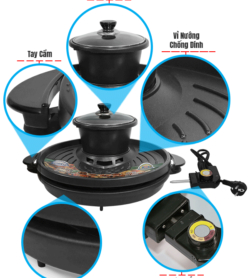 Vỉ nướng điện Panworld PW-0709 9